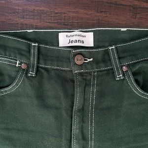 Reformation cowboy high rise jeans